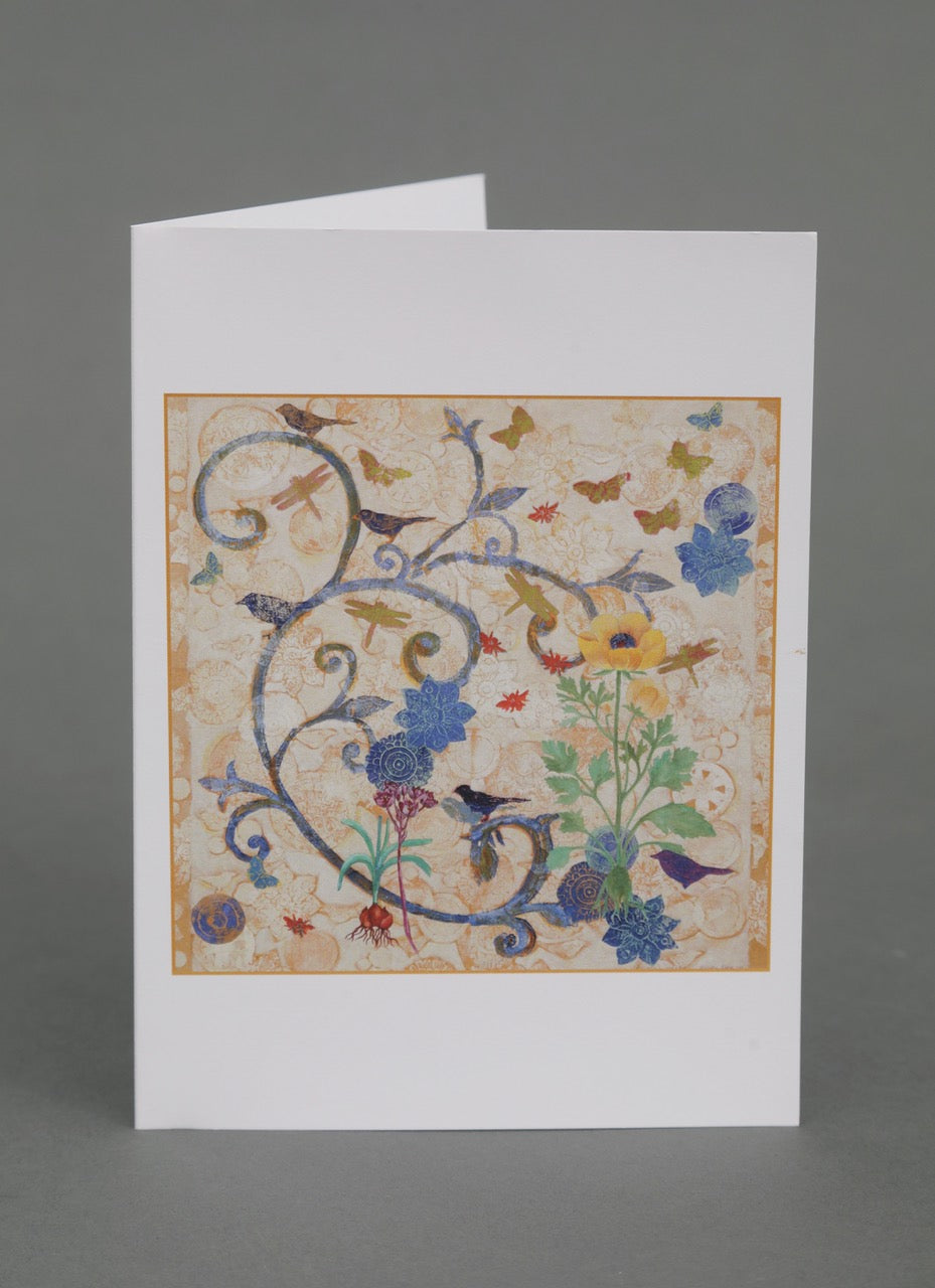 GREETING CARD : MEADOW DIVA